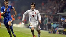 Ofenzivní záloník i útoník Marek Hamík, jen hraje za Neapol, patí k tahounm souasné slovenské reprezentace.