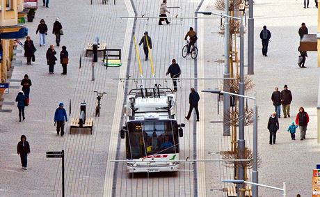 Peníze z EU pomohly i ke zkrálení pardubické tídy Míru. 