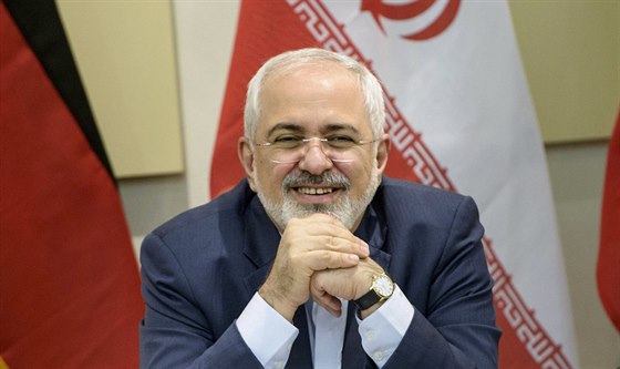 Íránský ministr zahranií  Mohammad Davád Zaríf bhem jednání o jaderném...