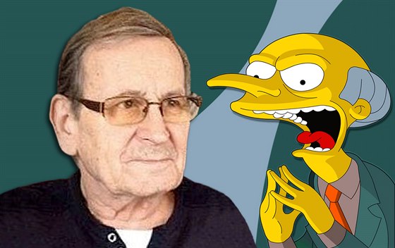 Bedich etena namluvil hlas Mr. Burnse z animovaného seriálu Simpsonovi.