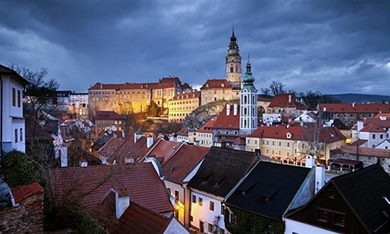 V eském Krumlov je kouzelný kadý podveer.