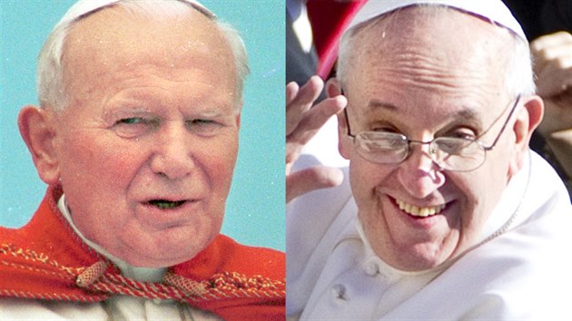 Papeové Jan Pavel II. a Frantiek