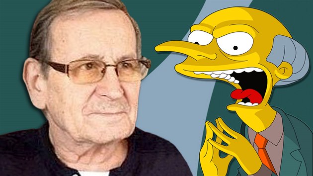 Bedich etena namluvil hlas Mr. Burnse z animovaného seriálu Simpsonovi.