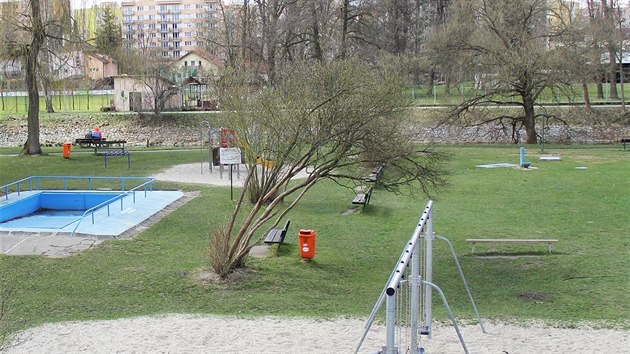 Park u Male je oblbenm mstem, kde obyvatel Budjovic trv voln as.