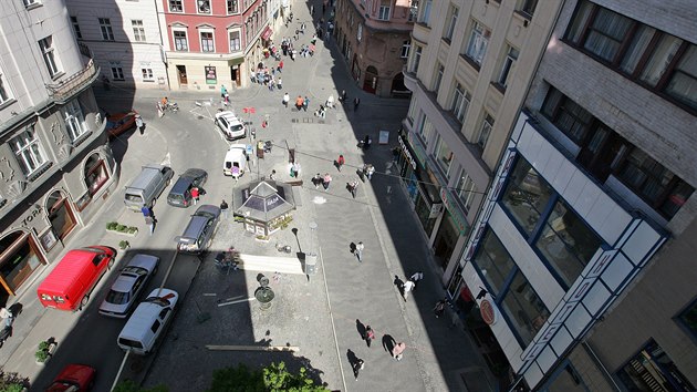 Chtrajc hotel Avion na esk ulici v Brn