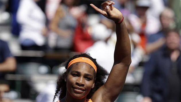 Serena Williamsov slav postup do semifinle na turnaji v Miami.