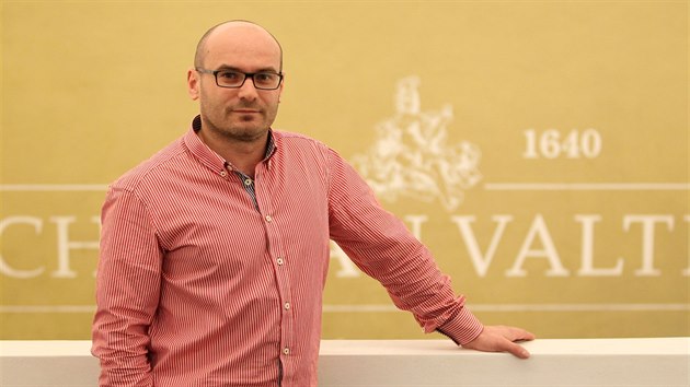 David astn z Chateau Valtice, dritel titulu Vinastv roku 2014.