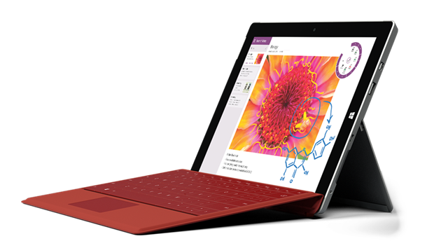 Nový tablet Surface 3 od Microsoftu vyuívá 10,8placový displej