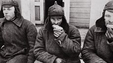Sovttí vojáci ve finském zajetí bhem takzvané Zimní války
