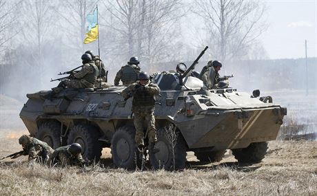 Ukrajintí vojáci. Ilustraní snímek. foto: Reuters