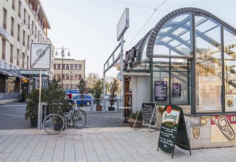 Restaurace Kra kra v centru Pardubic.