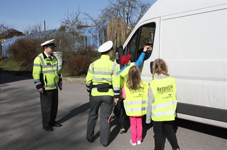 Akce dopravní policie se koláky v Brtnici.