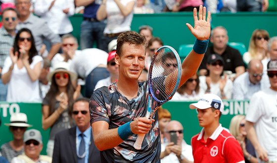 SPOKOJENÝ BERDYCH. eský tenista se poprvé v kariée dostal na ebíku ATP na tvrté místo.