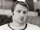 Hokejov reprezentant Jaroslav Holk na snmku z 16. nora 1972