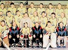 Jihlavský hokejový tým, který v roce 1991 získal pro Duklu dosud poslední...
