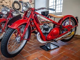 Jawa 174 Villiers z roku 1932. Tohoto typu bylo vyrobeno pouze 500 kus, ve své...