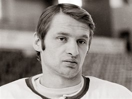 Hokejový reprezentant Jaroslav Holík na snímku z 16. února 1972