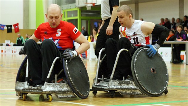 ampiont handicapovanch ragbist odstartoval v pondl duel eskho tmu s Polskem.