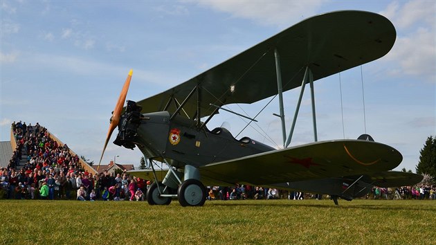 Mezi nejcennj exponty LMMV pat originln a navc funkn sovtsk dvouplonk Polikarpov Po-2.