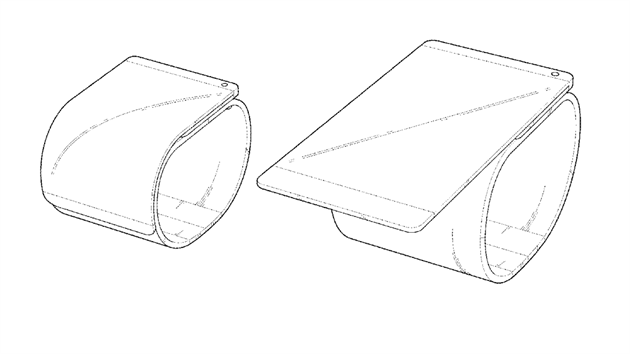 Patent spolenosti LG na flexibiln smartphone nositeln jako nramek