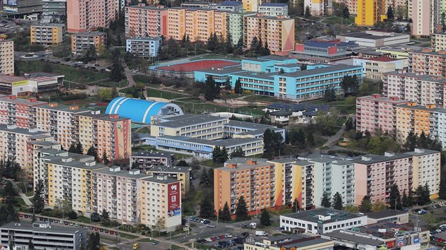 Sídlit v Plzni - Bolevci. (16. dubna 2015)