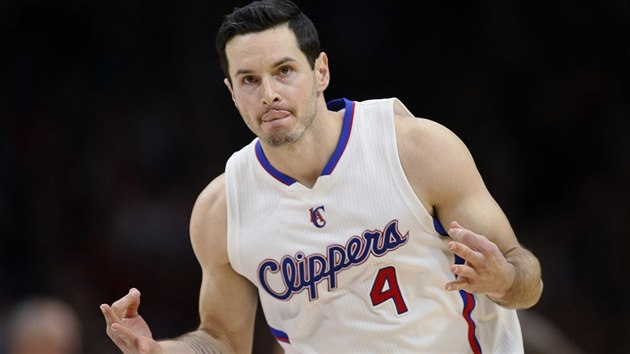 J. J. Redick z LA Clippers slav svou trojku.