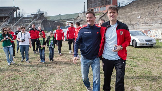 Petr vancara se na legendrnm stadionu rozlou s profesionln karirou.