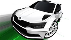 Škoda Fabia R5 (skica) Škoda Fabia R5 (skica)