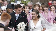 Andy Murray a Kim Searsová se vzali ve skotském Dunblane.