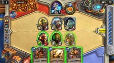 Ilustraní obrázek propagující mobilní verzi Hearthstone