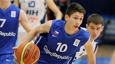 David Pekárek v dresu české mládežnické reprezentace v duelu s Bosnou a... David Pekárek v dresu české mládežnické reprezentace v duelu s Bosnou a...
