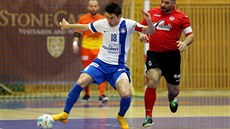 Momentka z futsalového duelu Benago Zruč - Tango Brno Momentka z futsalového duelu Benago Zruč - Tango Brno