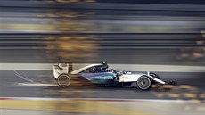 Nico Rosberg bhem kvalifikace na VC Bahrajnu