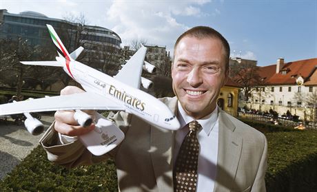 eský pilot airbusu A380 David Hecl