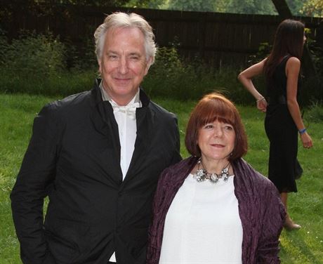 Alan Rickman a Rima Hortonová