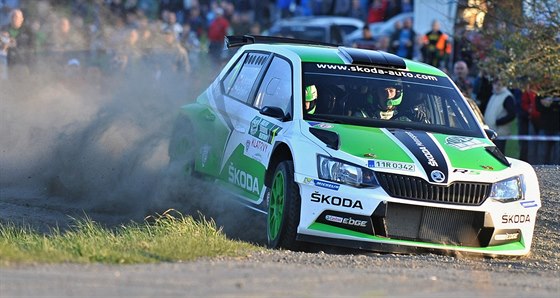 Jan Kopecký a Pavel Dresler ovládli Rallye umava Klatovy.