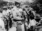 Steleck pprava posil, kter dorazily k 10. praporu ANZAC