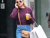 Hereka Diane Krugerov na nkupech v New Yorku ukzala, jak nosit propnac...