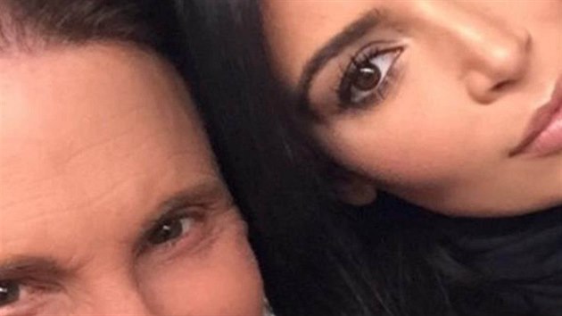 Bruce Jenner se svou nevlastn dcerou Kim Kardashianovou