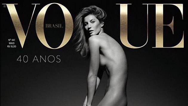 Gisele Bndchenov na oblce Vogue