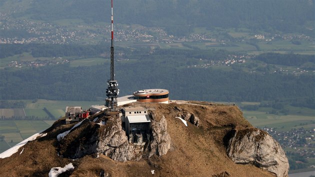 Leteck pohled na Hoher Kasten