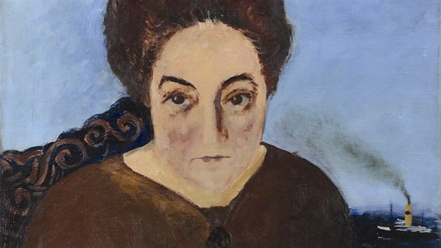 Josef ma, Portrt Marguerite Neveux, 1922
