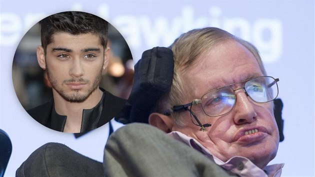 Zayn Malik a Stephen Hawking