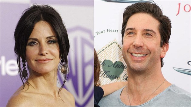 Courteney Coxová a David Schwimmer