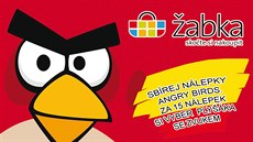 Leták prodejní sítě Žabka se soutěží o plyšové hračky Angry Birds Leták prodejní sítě Žabka se soutěží o plyšové hračky Angry Birds
