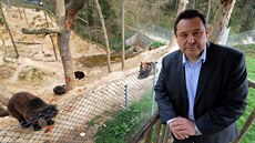 Evžen Korec si v pátek prohlédl Zoo Tábor-Větrovy, kterou koupil. Evžen Korec si v pátek prohlédl Zoo Tábor-Větrovy, kterou koupil.