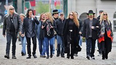 Návštěva americké skupiny Lynyrd Skynyrd v plzeňském Prazdroji. Návštěva americké skupiny Lynyrd Skynyrd v plzeňském Prazdroji.