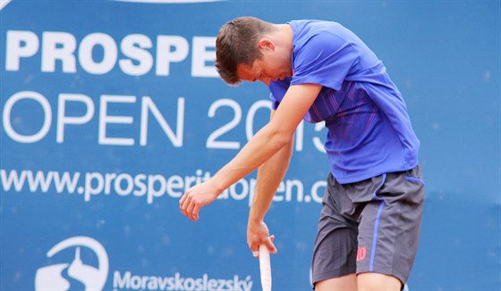 Adam Pavlásek ve finále turnaje v Ostrav.