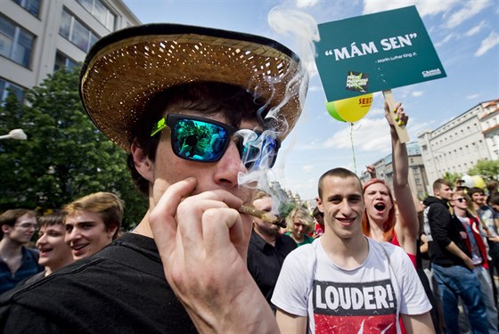 Pochod za legalizaci (ilustraní foto)