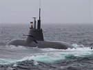 Nmeck ponorka U33 bhem cvien NATO u pobe Norska